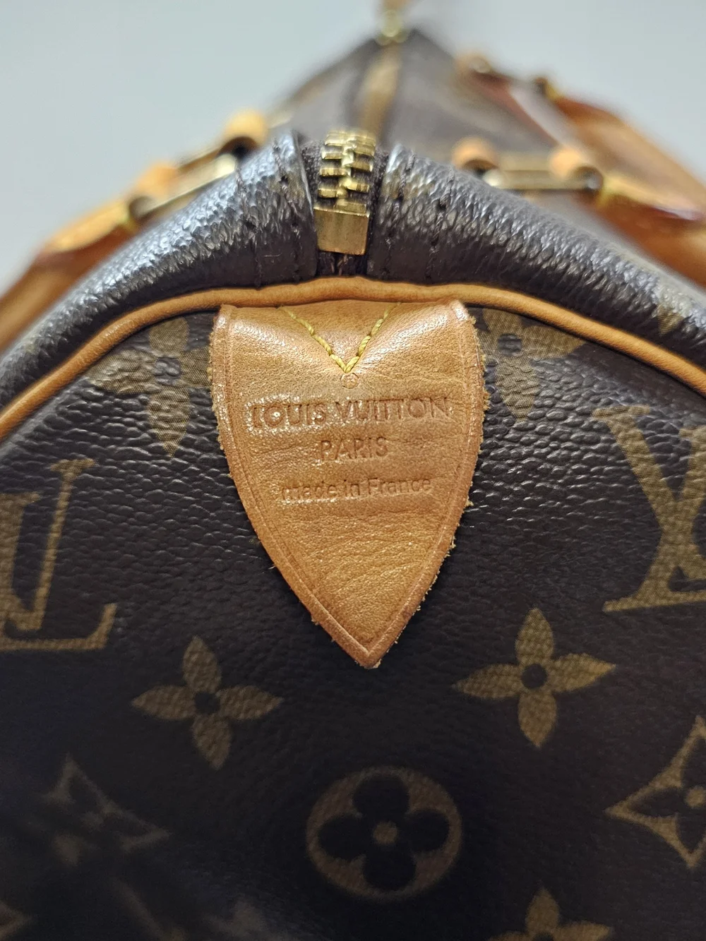 Louis Vuitton Monogram Canvas Speedy Handbag in Brown 30cm - Picture 3 of 15